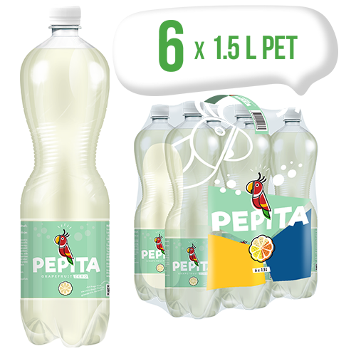 Pepita Grapefruit Zero 6 x 1.5l