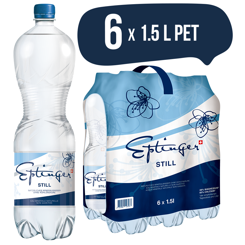Eptinger Mineralwasser still 6 x 1.5l