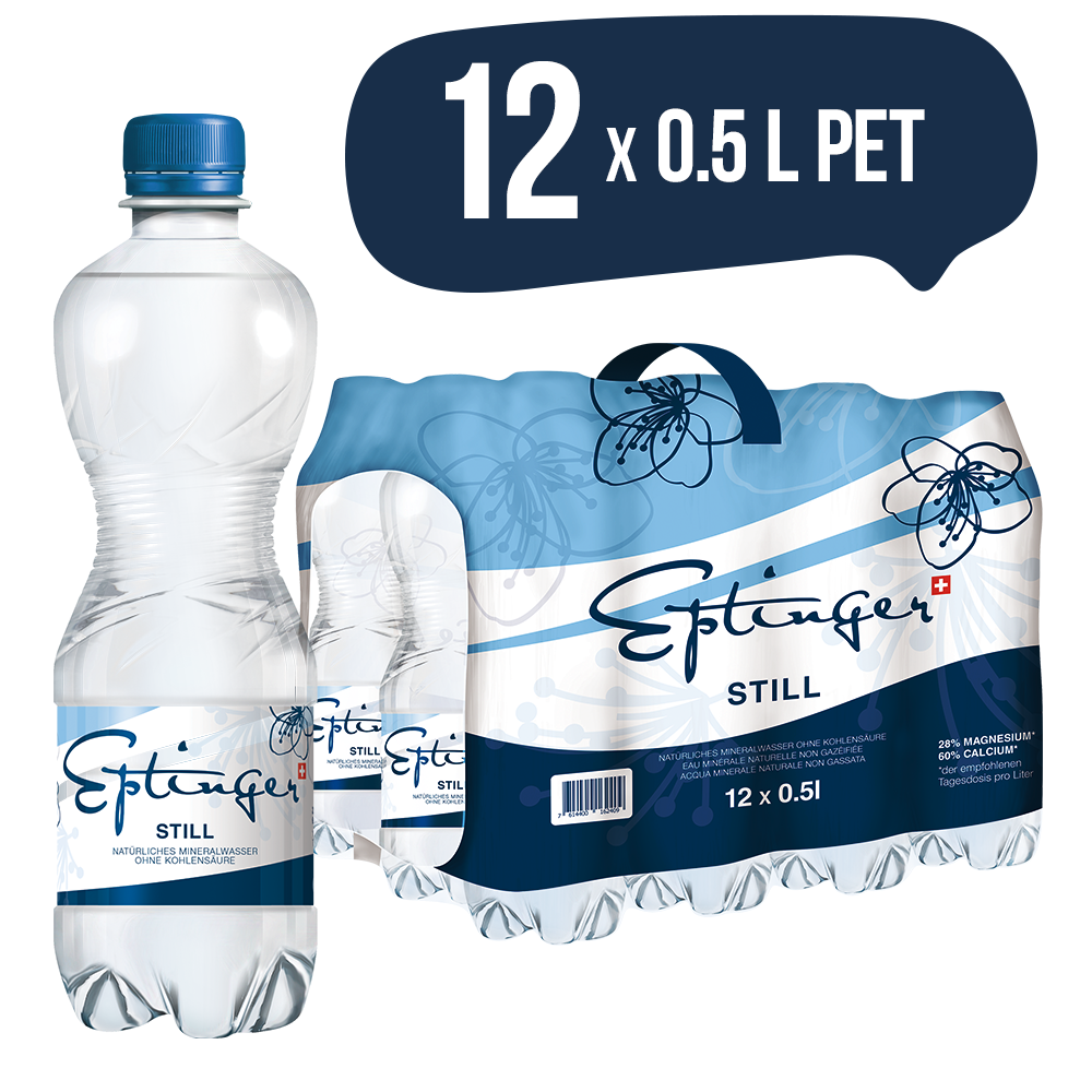 Eptinger Mineralwasser still 12 x 0.5l