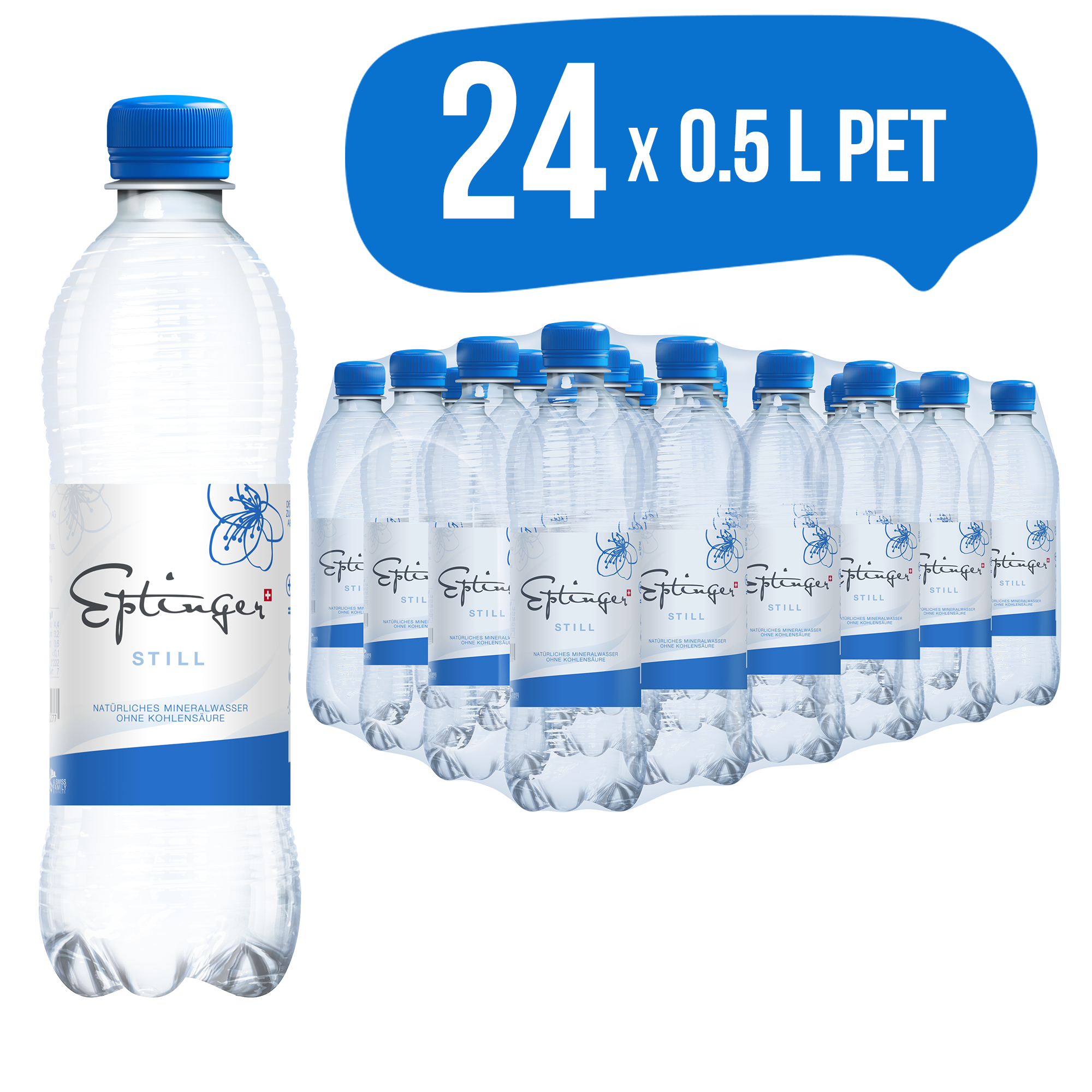 Eptinger Mineralwasser still 24 x 0.5l
