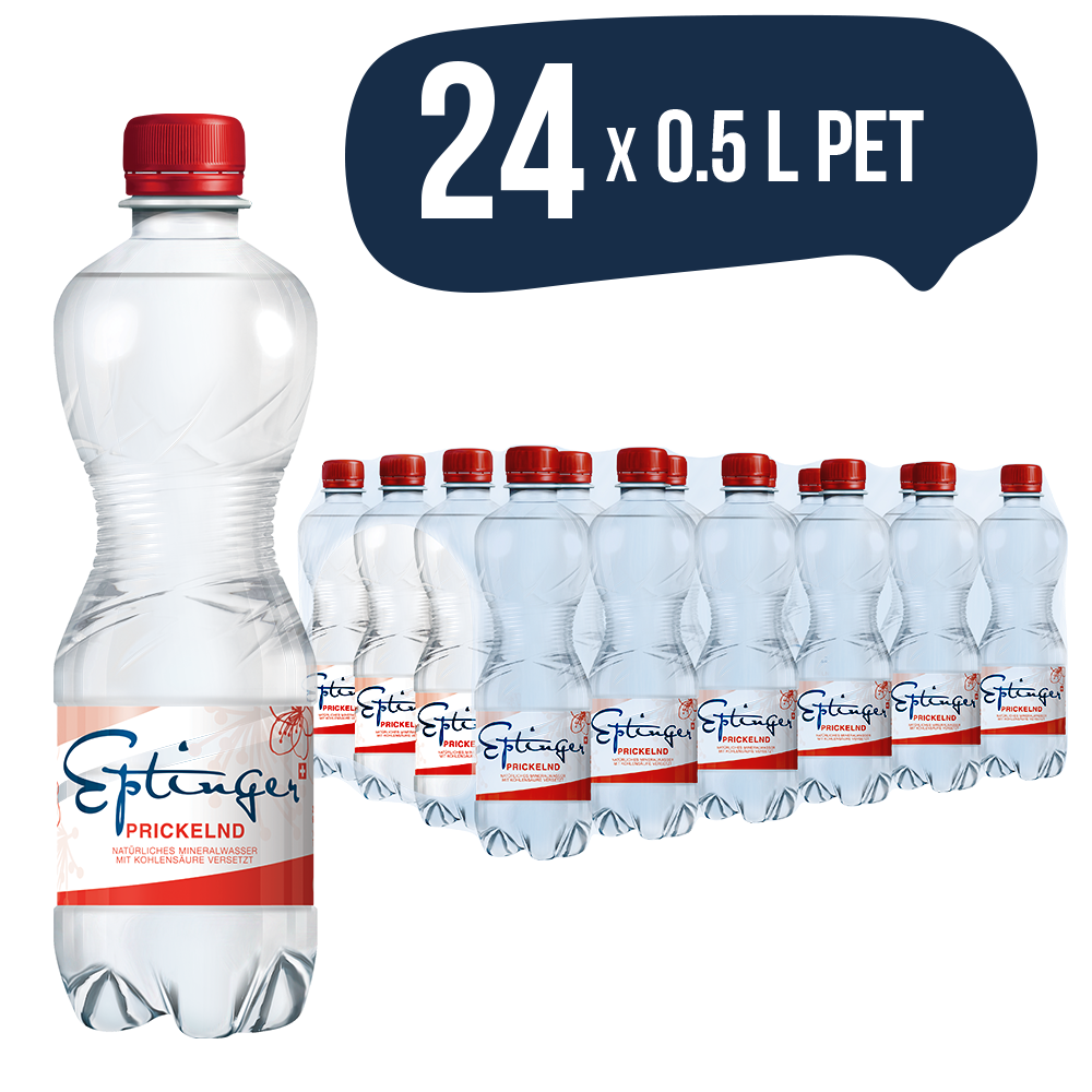 Eptinger Mineralwasser prickelnd 24 x 0.5l