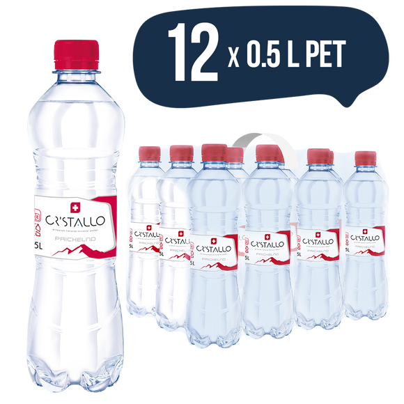 Cristallo Mineralwasser prickelnd 12 x 0.5l