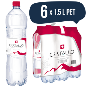 Cristallo Mineralwasser prickelnd 6 x 1.5l